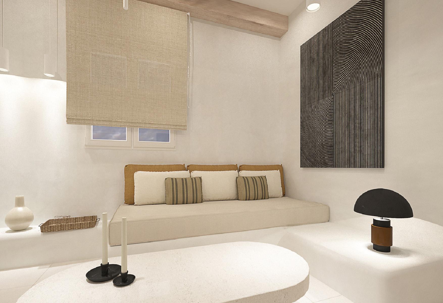 Aelia Luxury Suites Karterados  Exterior photo Interior of a suite