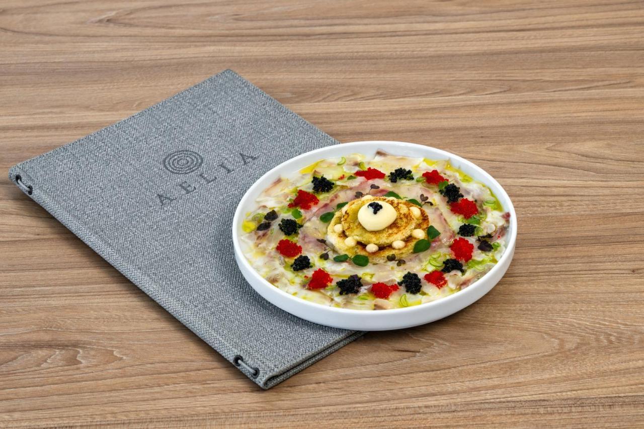 Aelia Luxury Suites Karterados  Exterior photo A bowl of caviar